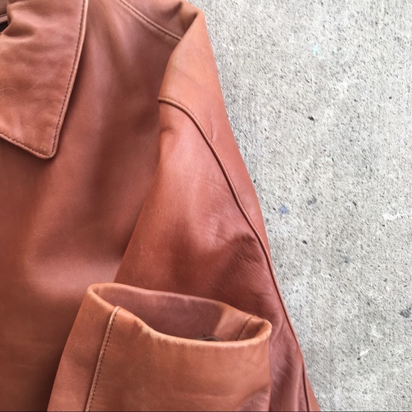 SOLD Wilson's Leather | Vintage Mens Coat - Picture 8 of 9